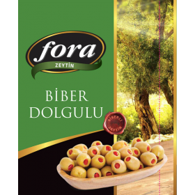 Fora Kırmızı Biber Dolgulu Yeşil Zeytin (181-230) kg