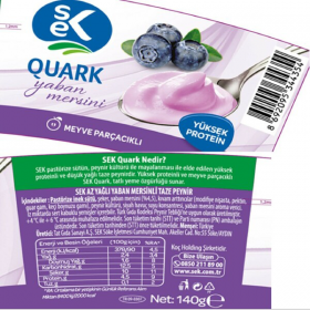 Sek Quark Yaban Mersini 140 g