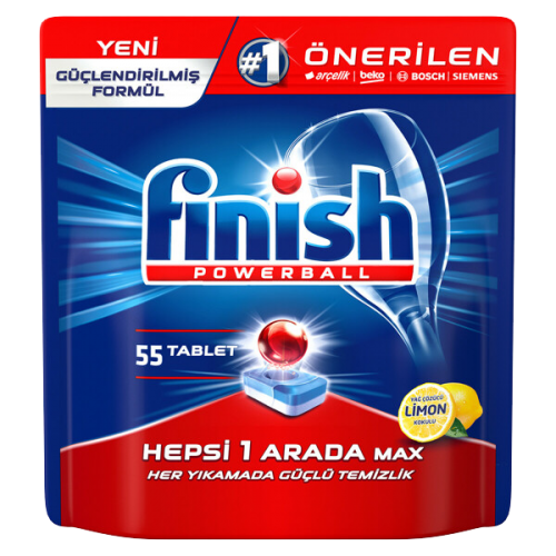 Finish Hepsi 1 Arada Max Limon 55 Tablet