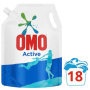 Omo Pouch Active Beyazlar ve Renkliler İçin 18 Yıkama 1170 ml