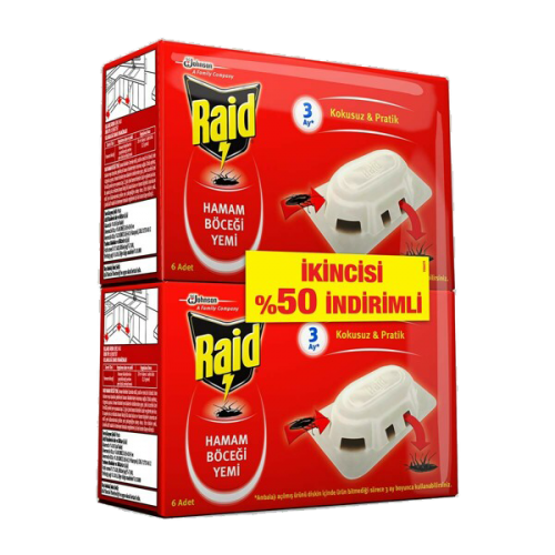 Raid Böcek Yemi 2. si 50 İndirimli Paket