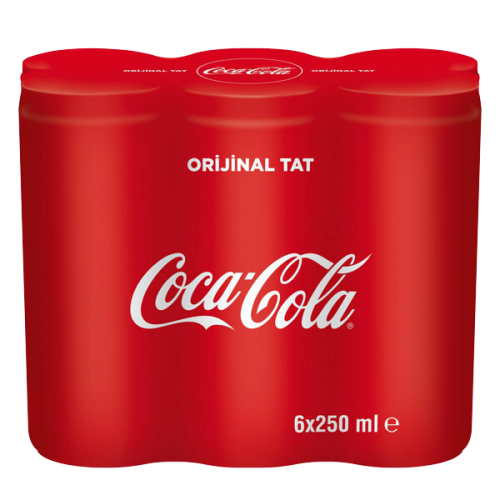 Coca Cola 6x250 ml Kutu