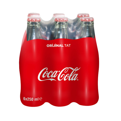 Coca Cola 6x250 ml Şişe