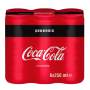 Coca Cola Şekersiz Kutu 6x250 ml