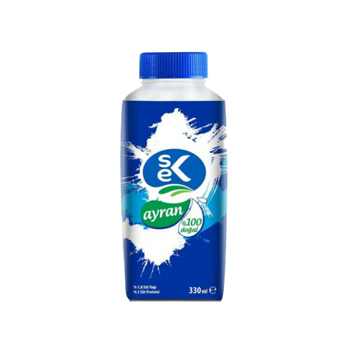 Sek Tam Yağlı Ayran 330 ml