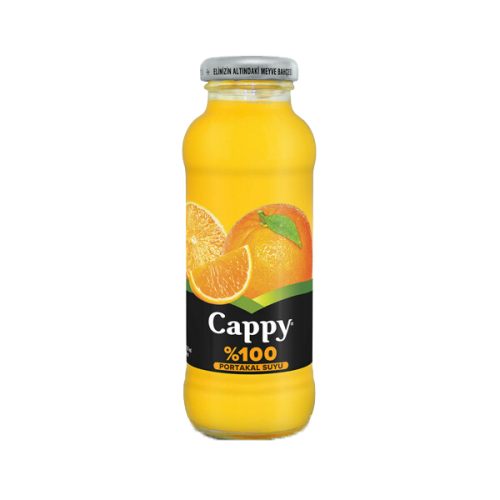 Cappy Cam 100 Portakal 250 ml