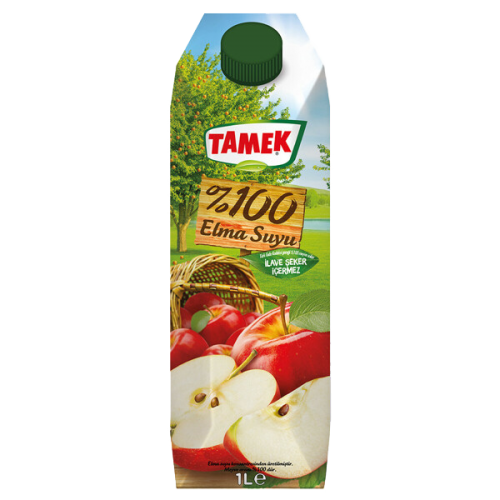 Tamek 100 Elma Suyu 1 lt