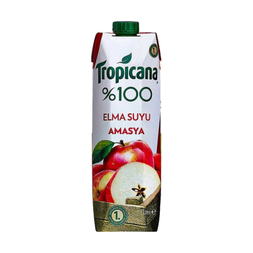 Tropicana Amasya 100 Elma Suyu Tetra 1 lt