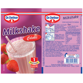 Dr. Oetker Çilekli Milkshake 26 g