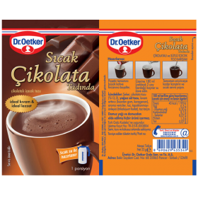 Dr. Oetker Sıcak Çikolata Tekli