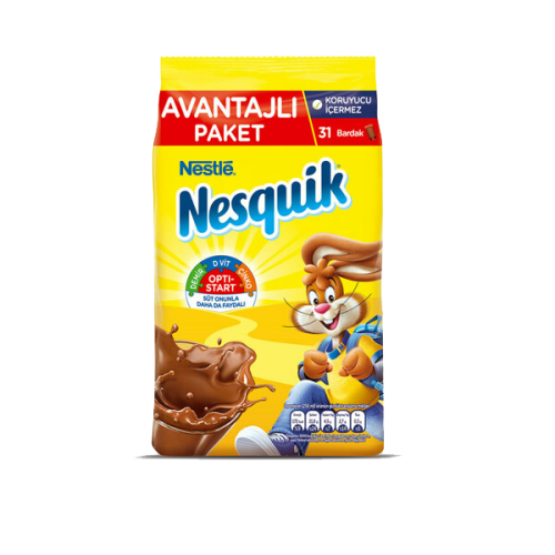 NESTLÉ® NESQUIK® Çikolatalı İçecek Tozu Avantajlı Paket 450 g