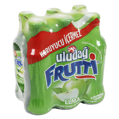 Uludağ Frutti Elma 6X200 Ml