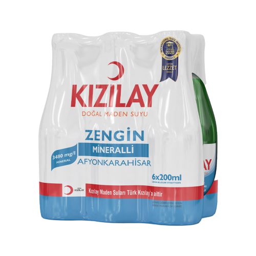 Kızılay Maden Suyu 6X200 Ml